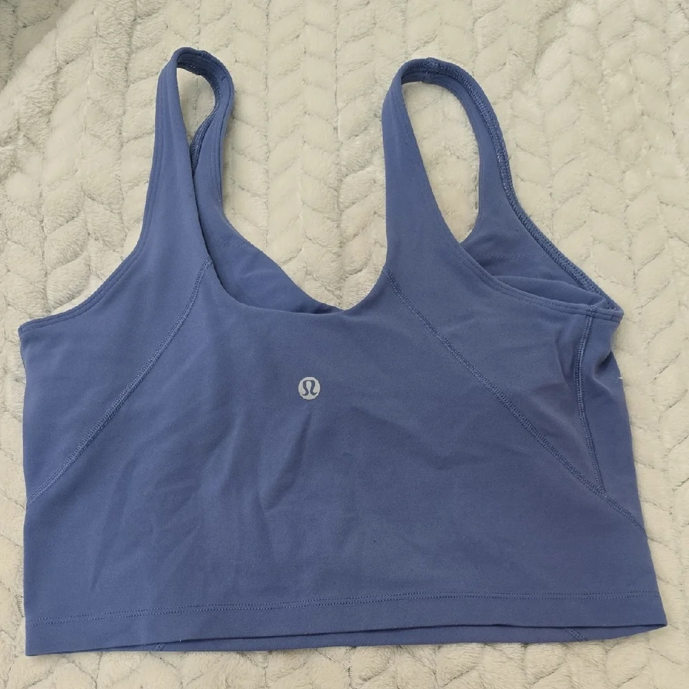 Lululemom Blue Align Tank Size 8 - Picture 2 of 7